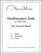 Northeastern Suite Concert Band sheet music cover